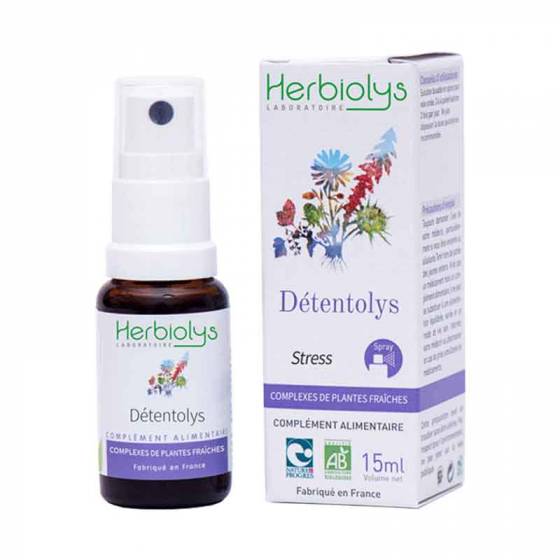 Complexe de plantes fraîches BIO Détentolys SPRAY 15ml – Herbiolys