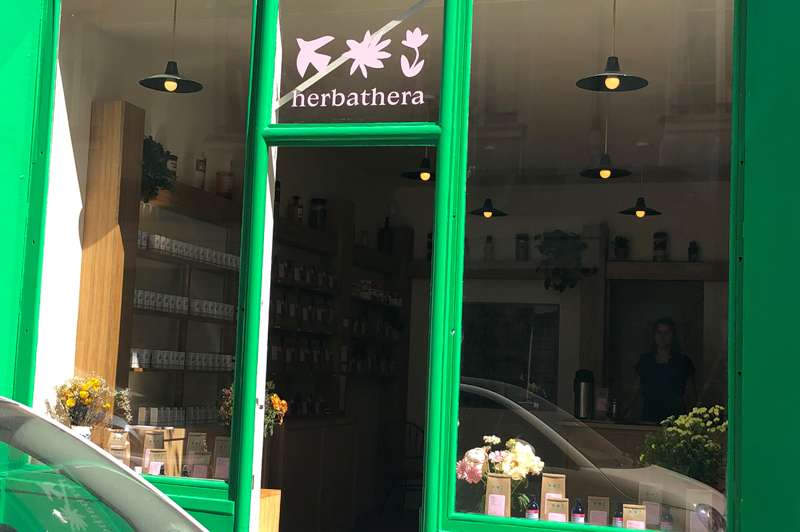 Vitrine Herboristerie Herbathera