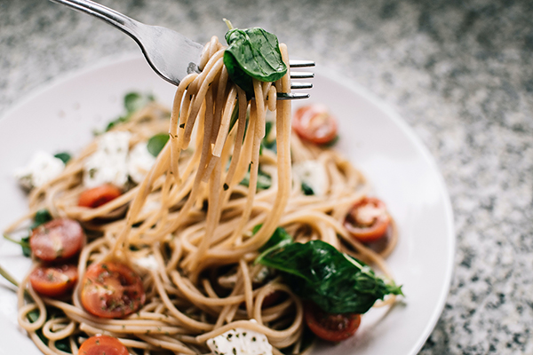 Spaghettis à l'huile de chanvre bio